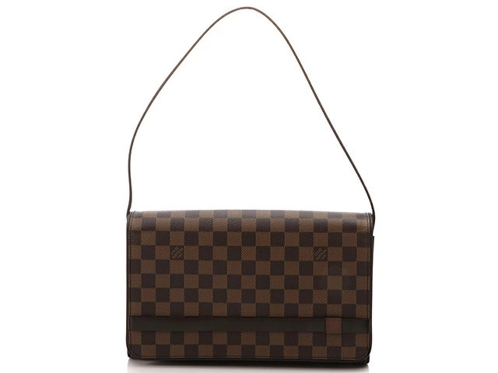 Louis Vuitton Damier Ebene Brown Tribeca Long
